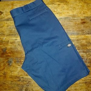 Navy Blue Khaki Shorts